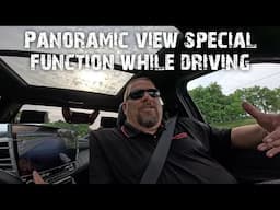 Special function for the panoramic view monitor