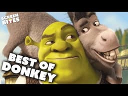All the Funniest Donkey Moments from Shrek, Shrek 2 and Shrek the Third | Screen Bites