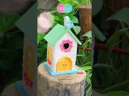 Let’s Make Bird House 🦜 #diywithkanchan #birdhouse #shorts #shortsfeed
