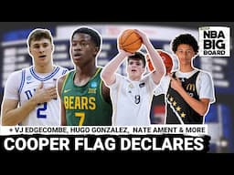 BREAKING NEWS – Cooper Flagg Declares for 2025 NBA Draft + VJ Edgecombe, Hugo Gonzalez & Nate Ament