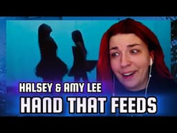 REACTION | HALSEY & AMY LEE "HAND THAT FEEDS" (MUSIC VIDEO)