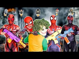 SUPERHERO's Story ||  Rescue KID SPDIER MAN From JOKER(Action Real Life )