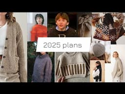 Knitting Traditions- Loose 2025 plans, knitting from my stash and changing gauges