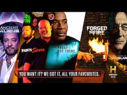 Brand New Episodes of Your Favourite History Channel Shows on DStv 186!