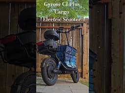 Gyroor C1 Plus Cargo Electric Scooter #electricscooter #cargoscooter #escooter #Gyroorscooter