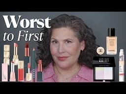 Worst to First || Ranking All The Makeup I've Tried Recently || Some Was Really Bad!