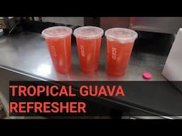 Dunkin Donuts Tropical Guava Refresher