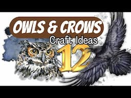 OWL and RAVEN Home Decor Ideas From Simple to Spectacular!