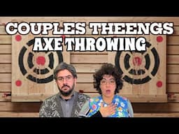 Axe Throwing with Lino and Lidia