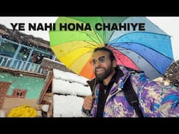 HEAVY SNOWFALL NE HALAT KHARAB KAR DI | MANALI
