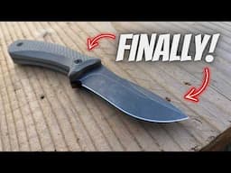 Finally An EDC Fixed Blade That IS NOT Small! Off-Grid Sidekick