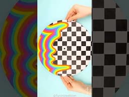 Idea divertida para pintar! Como reciclar discos de vinilo para decorar tu cuarto #manualidades