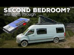 Pop-Top Roof Tent With Interior Access – PopRak Van Roof Tent