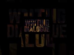 Snappy Dialogue - Write Natural Sounding Conversations
