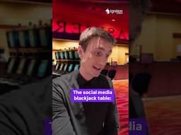 What if Social Media channels sat at a blackjack table? #funny #funnyvideo