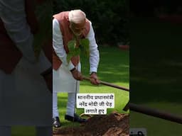 माननीय प्रधानमंत्री नरेंद्र मोदी जी पेड़ लगाते हुए | विश्व पर्यावरण दिवस | Pankaj Dwivedi | #song