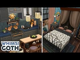 Whimsigoth Apartment ✨ // The Sims 4 Speed Build: Apartment Renovation