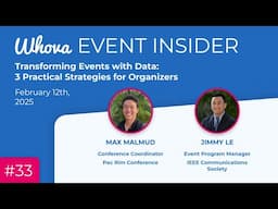 Transforming Events with Data: 3 Practical Strategies for Organizers [Event Insider 33]