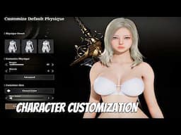 Vindictus Defying Fate - Full Character Creation & Customization ALL Options (4K 60FPS)