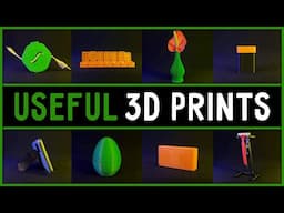 Top 12 best SMART USEFUL Things to 3D Print