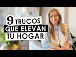 🔥9 TRUCOS QUE ELEVAN EL LUJO DE TU HOGAR🔥