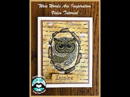 "Wise Words Are Inspiration" Video Tutorial
