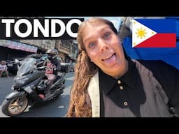 First Time in Tondo Manila 🇵🇭 (Philippines Biggest Slum)
