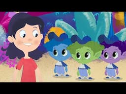 Gisele's Mashup Adventures, Episode 108: Island, Elves, Baseball, Cartoon Video for Kids