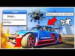 Best of Anti-Missile Trolling Griefers with the BEST Car on GTA Online!!