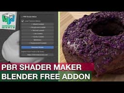 PBR Shader Maker For Blender - Say Goodbye to Repetitive Tasks!
