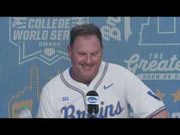 UCLA Baseball Pre-MCWS Availability - Coach Savage & Players (June 12, 2025)