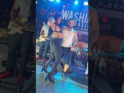 Olha só a elegância e energia dessa morena, Dançou muito bem!🕺....#washingtonbrasileiro#danca #forró