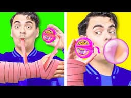 How to Sneak Candy Into Class | Crazy Sneaking Food Into Detention by Crafty Hacks