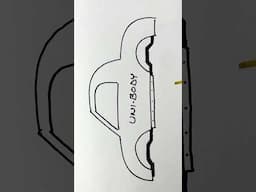 Difference Between Unibody & Body on Frame #shorts #autobodypaint #autobodyrepair