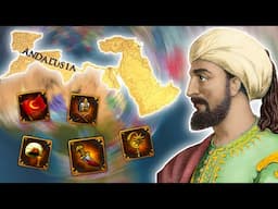 I Forced THE OTTOMANS To Have 5 DISASTERS As Andalusia In EU4