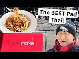 This Pad Thai BLEW ME AWAY! Upper West Side’s Iconic THAI MARKET!