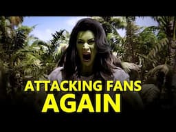 She-Hulk star Tatiana Maslany doubling down on attacking fans! | MEitM Clip