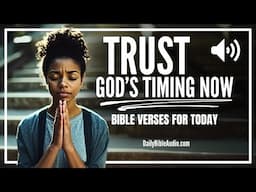 Trust God's Timing for Your Blessing | Powerful and Blessed Morning Bible Verses For Today