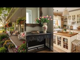 Design Your Dream Cottage: Vintage Farmhouse Decorating Ideas with Timeless Elegance✨️