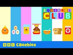 I’m Hungry! 🍎 | Hey Duggee’s Squirrel Club Snack Time Fun | CBeebies Kids Show