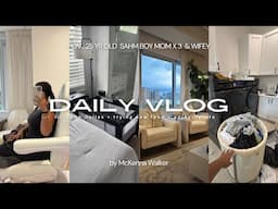 DIML as a 25 yr old SAHM mom x3 living in Dallas,TX ! maintenance appts + amazon haul |mckennawalker