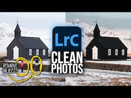 How to use GENERATIVE FILL to CLEAN UP Your Photos in Lightroom!