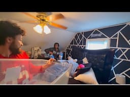 DUMPING A BUCKET OF WATER ON SLEEPING SISTER PRANK (EXTREMELY HILARIOUS)