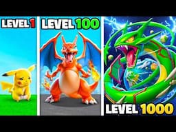 Level 1 to 1000 LEGENDARY POKEMON in GTA 5!
