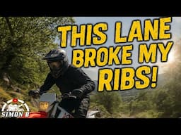 Trail Riding Carnage! The Lane I Broke My Ribs On - Back on the GPX TSE 300R