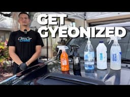 Washing My Toyota Tacoma XRunner With Only GYEON Car Detailing Products