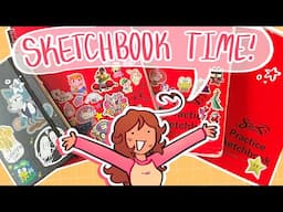 HUGE SKETCHBOOK TOUR - going through four sketchbooks!! ☆ May 2021 - August 2022