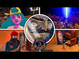 Hello Neighbor 3  Prototype 2 - True Ending / Full Game Walkthrough