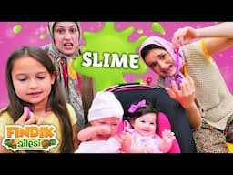 Fındık Ailesi ile Slime videosu. Selin ve Unicorn Poopsie! ÖZEL BÖLÜMLER!