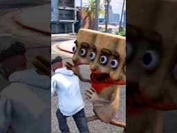 3 Head Thug Thug Sahur VS Franklin - GTA 5 #shorts #gta5 #gaming #tungtungtungsahur
